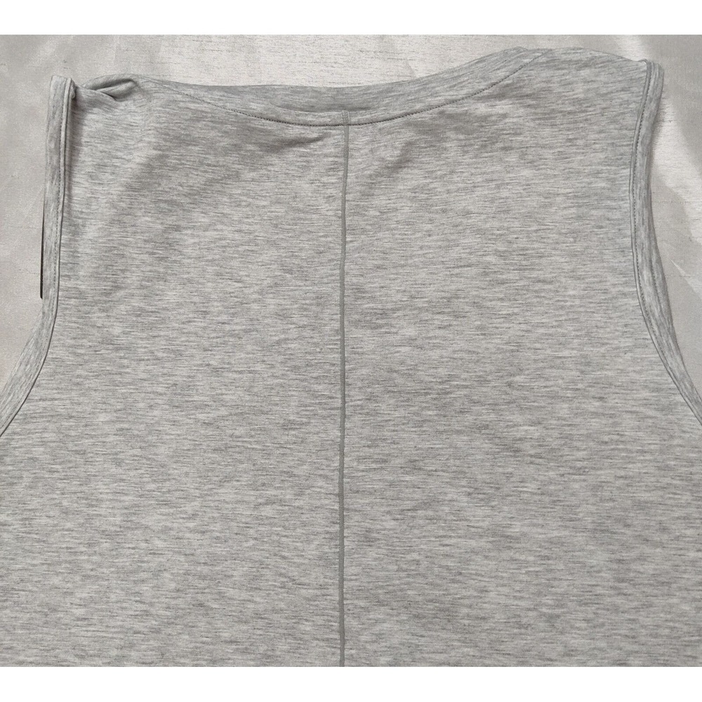 NIKE ONE Women Plus 1X Particle Gray DRI-FIT Luxe Tank Top NEW DN2346 - Picture 12 of 13